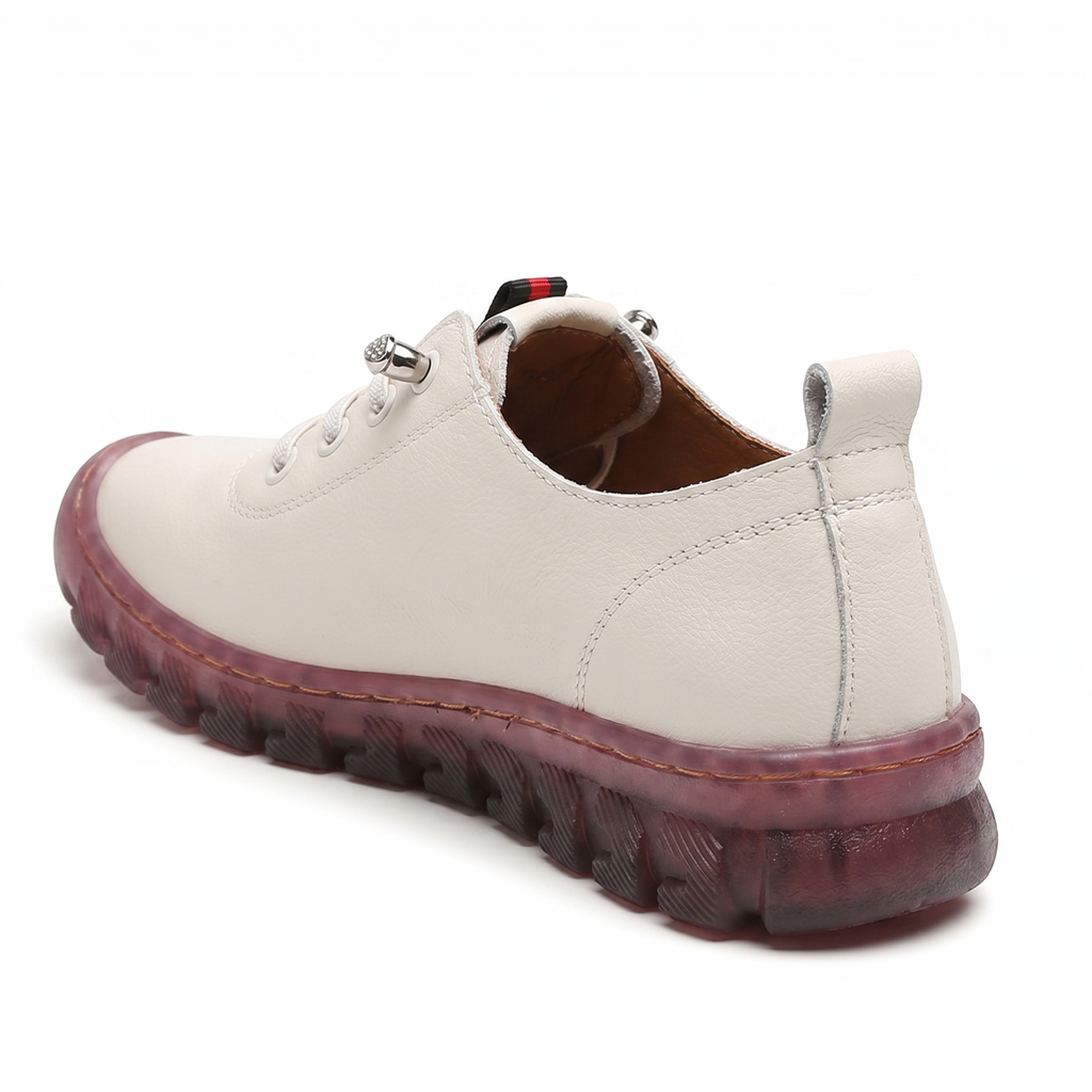 Elena Leather Slip-On Flats