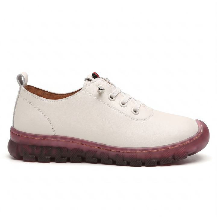 Elena Leather Slip-On Flats