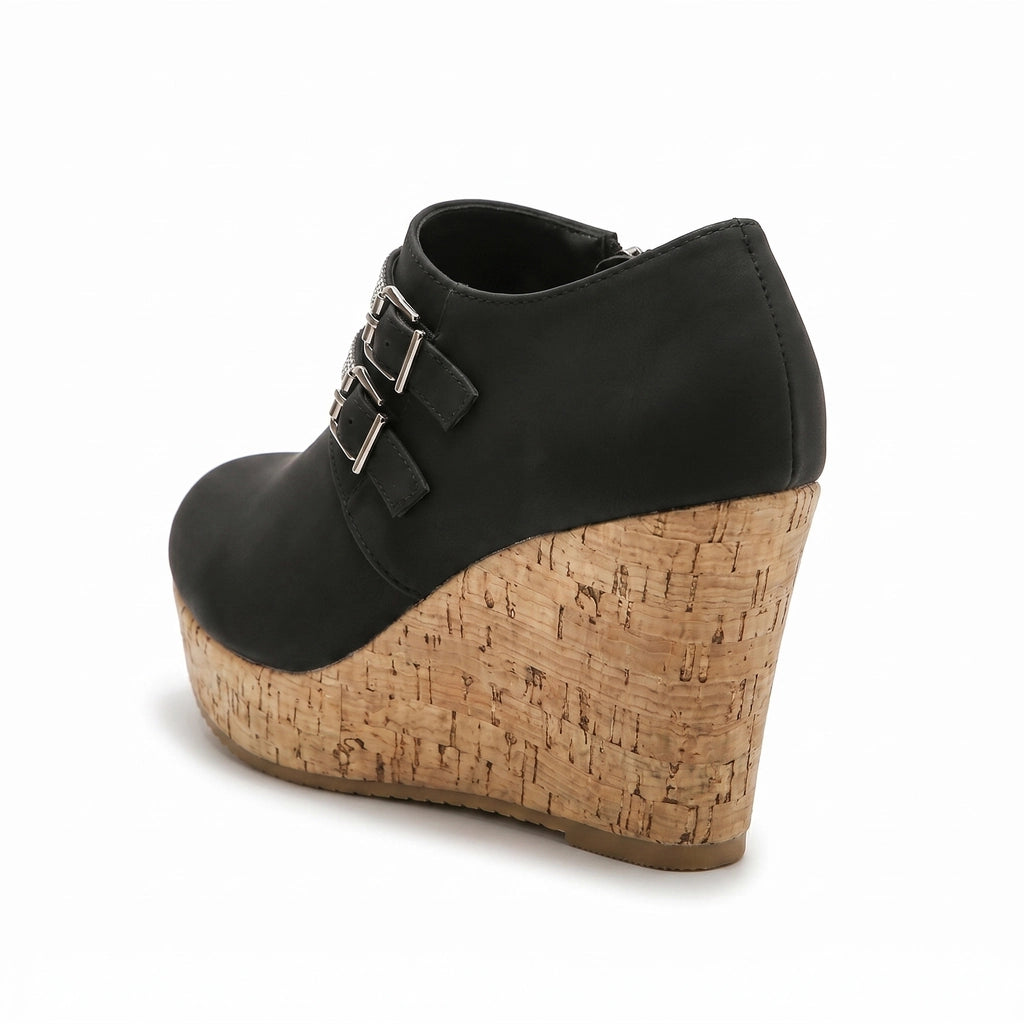 Black Sienna Miller Wedge Loafers 2