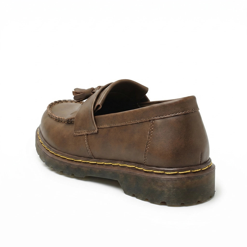 Brown Elliot Tassel Loafers 3