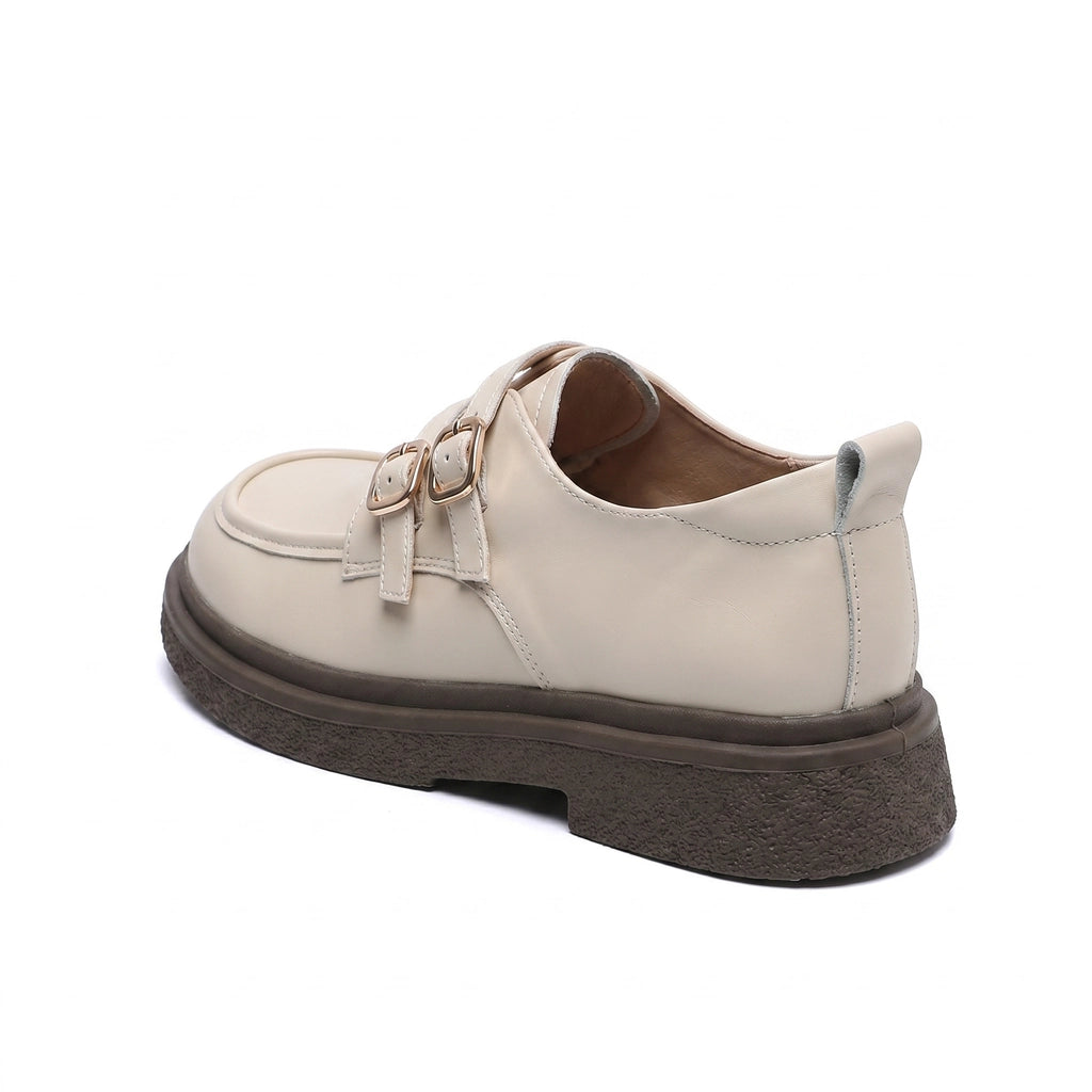 Apricot Vivian Lane Platform Loafers 1