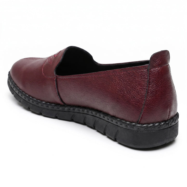 8003 Red Evelyn Soft Sole Flats 2