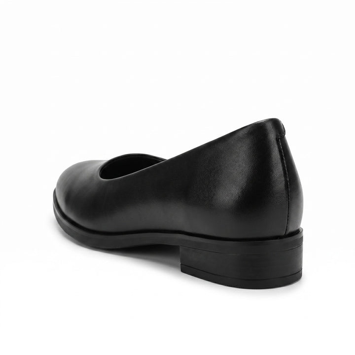 Black Clara Bennett Block Heels 2