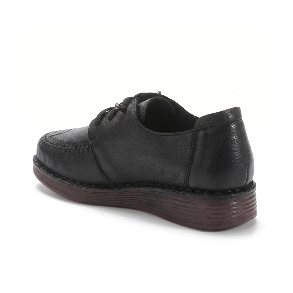 Elena Leather Platform Wedges