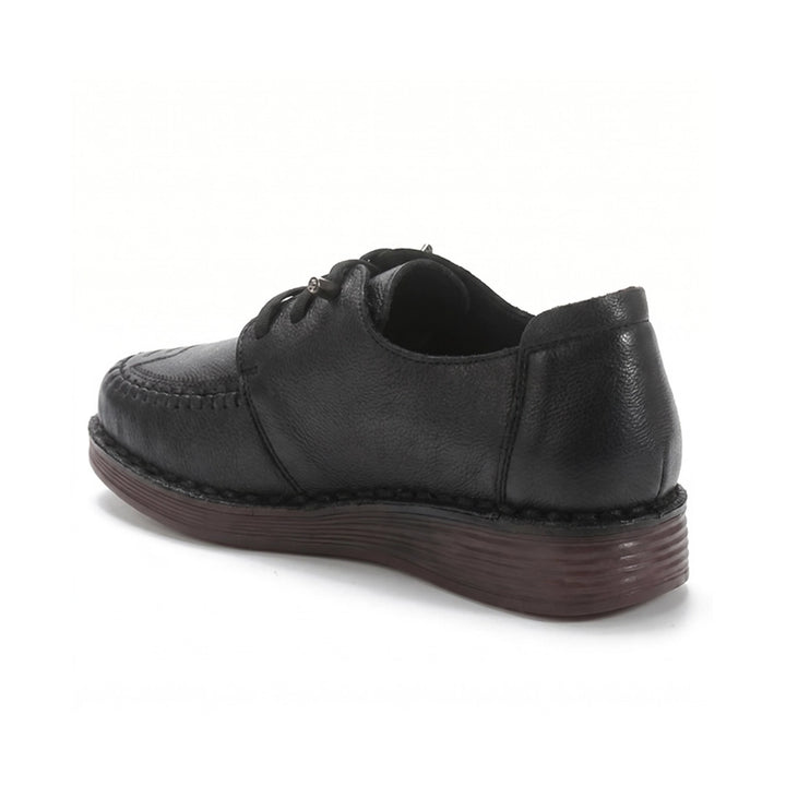 Elena Leather Platform Wedges