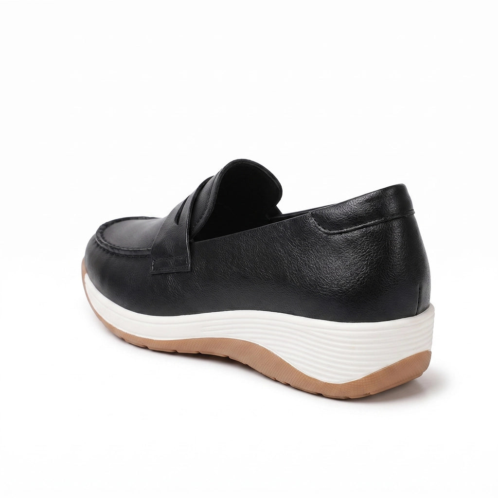 Black Eliza Miller Slip-On Loafers 4