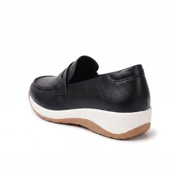 Black Eliza Miller Slip-On Loafers 4