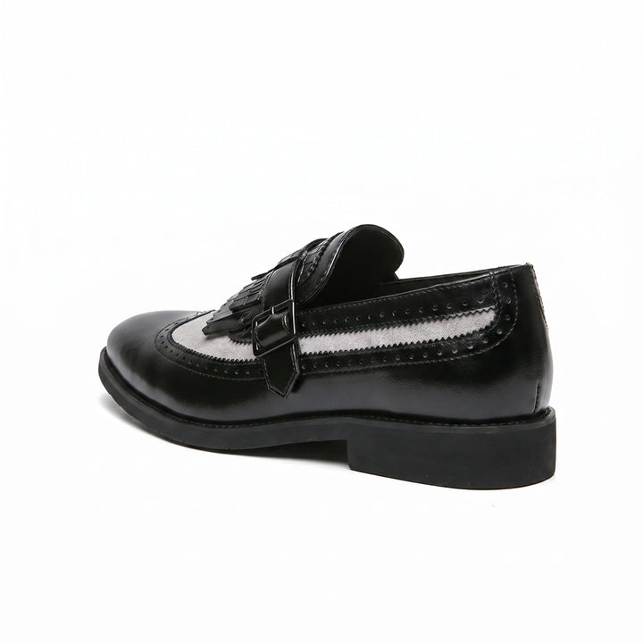 Brown Gaston Suede Slip-On Loafers 2