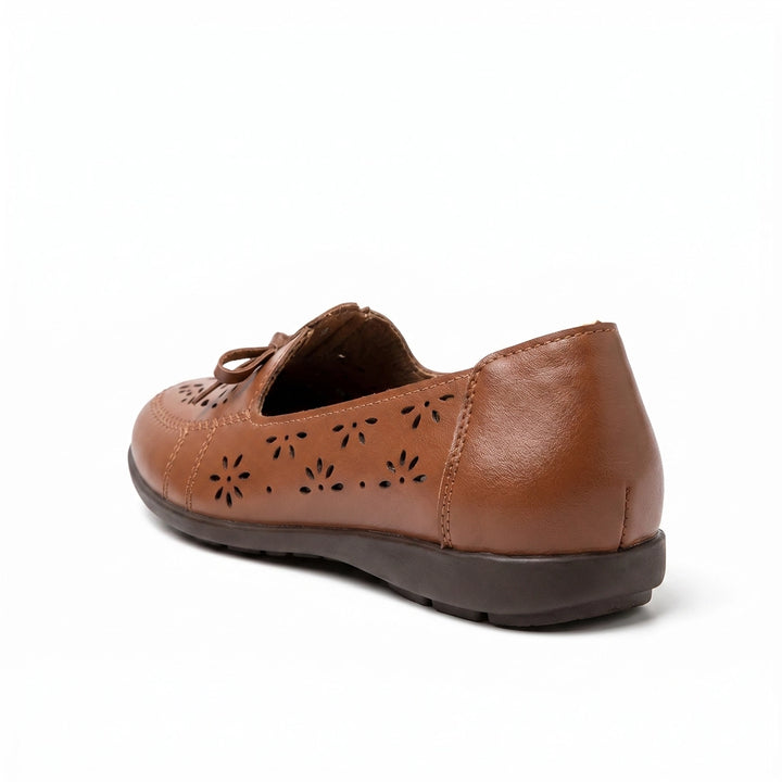 Yellow Eliza Moore Wool Flats 2