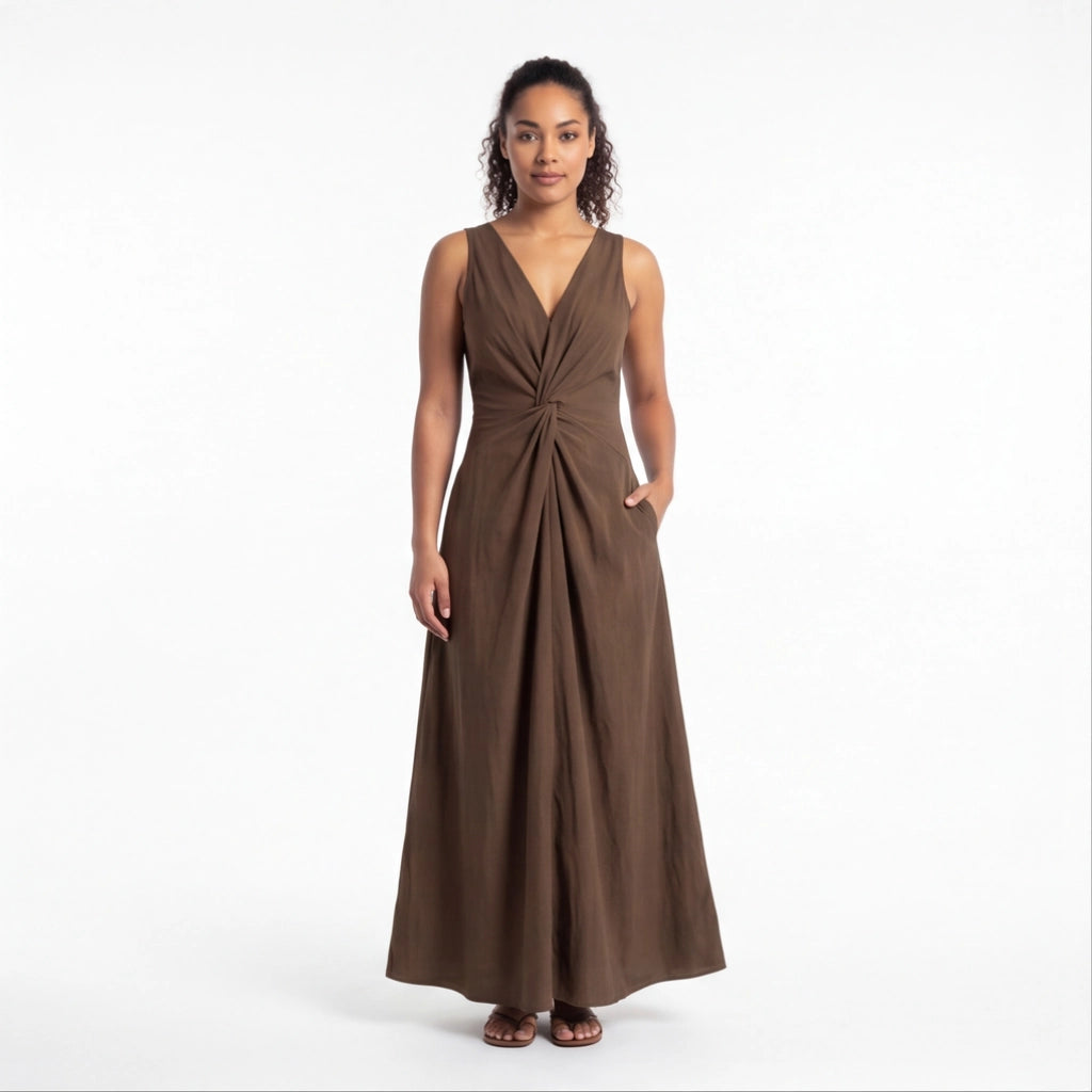Eleanor Halter Maxi Dress