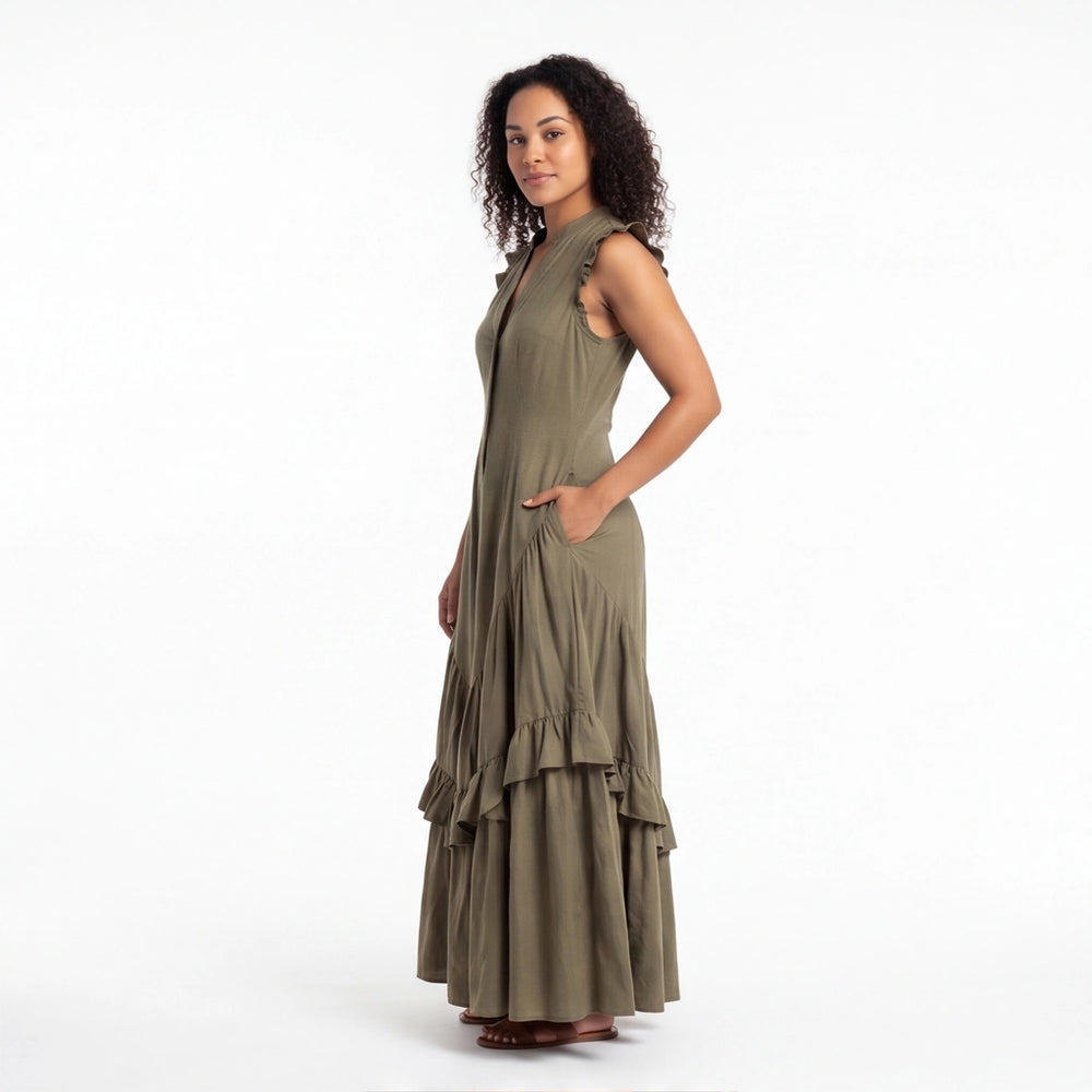 Matcha Aria Vance Sleeveless Dress 5