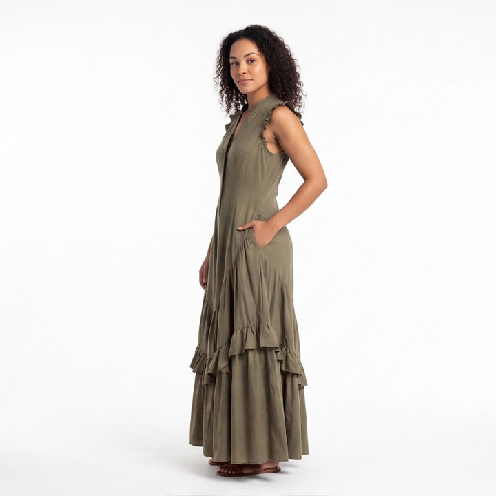 Matcha Aria Vance Sleeveless Dress 5