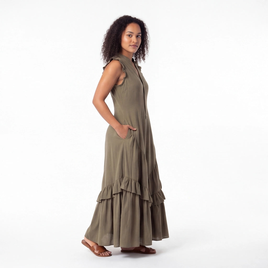 Camille Vance Sleeveless Dress