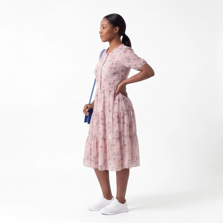 Floral Sophia Vance Floral Dress 5