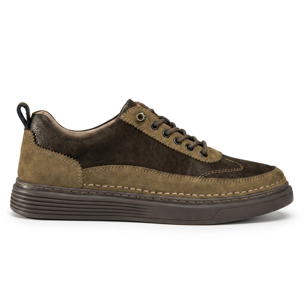 Mason Leather Perforated Sneakers