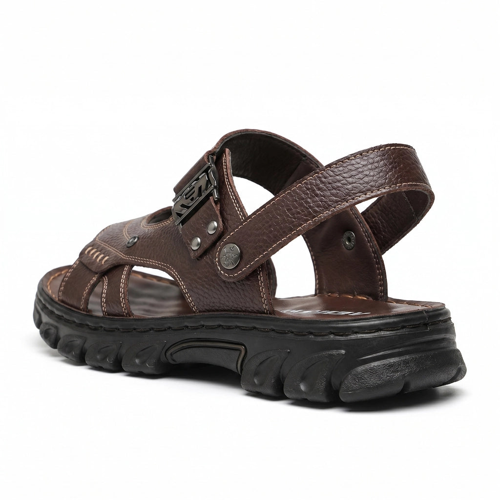 Brown Caleb Drift Beach Sandals 2
