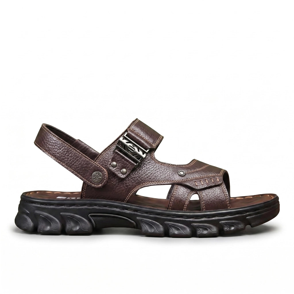 Brown Caleb Drift Beach Sandals 3