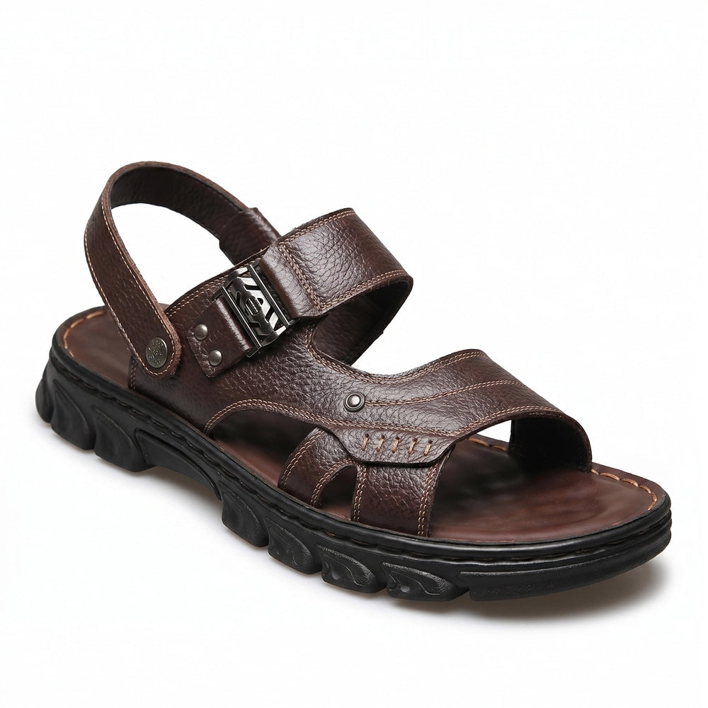 Brown Caleb Drift Beach Sandals 1