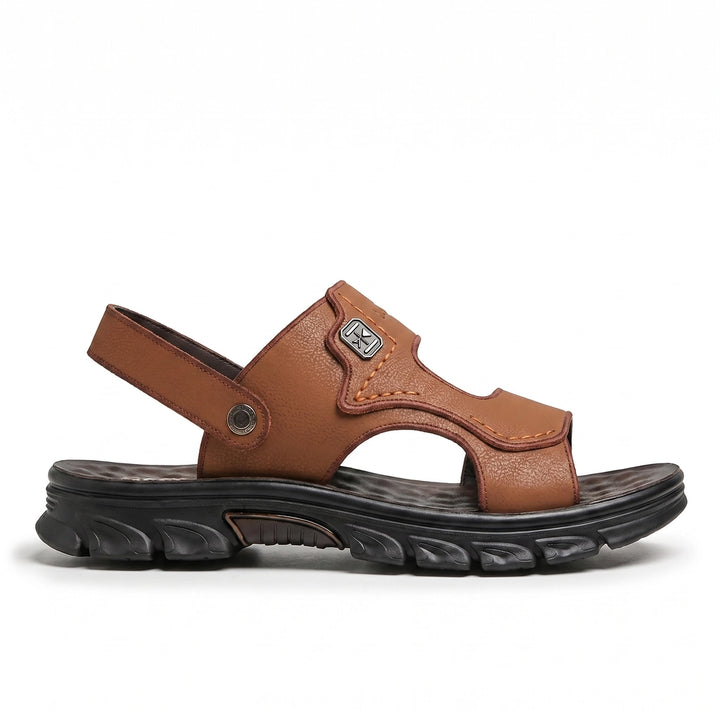 Brown E802 Caleb Miller Beach Sandals 1