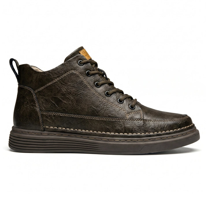 Beckett Leather Mid-Top Sneakers