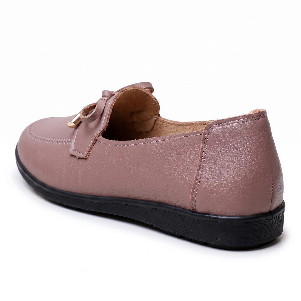 Khaki Eliza Moore Slip-On Flats 3
