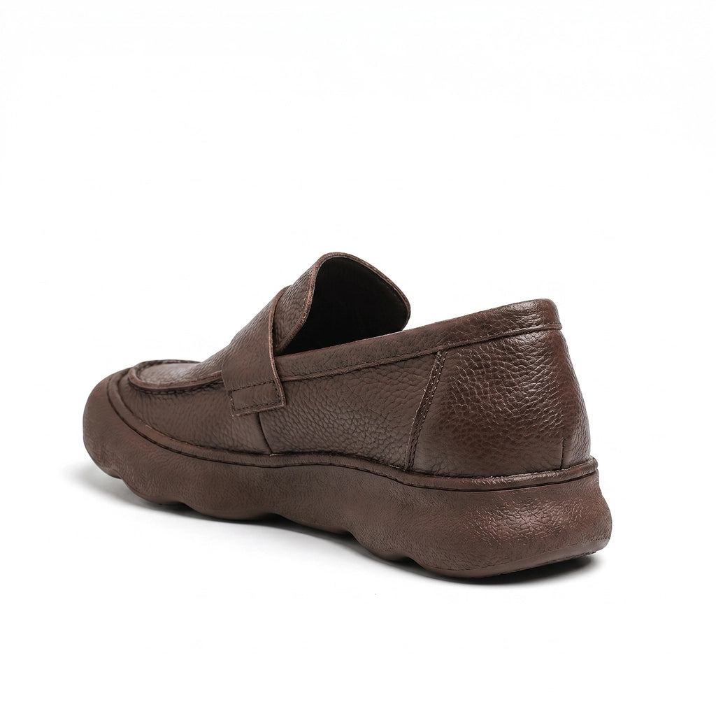 Aria Leather Platform Loafers