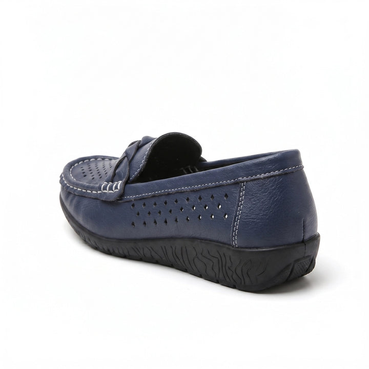 Dark Blue Avery Miller Slip-On Loafers 2