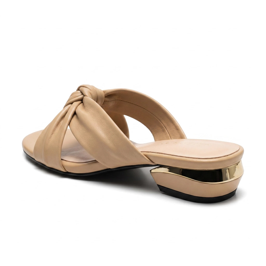 Khaki Hollis Block Heel Sandals 2