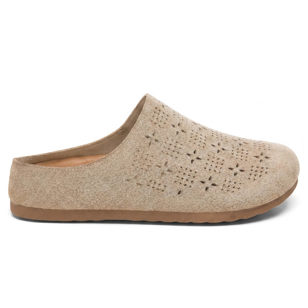 Estella Cut-Out Flat Mules