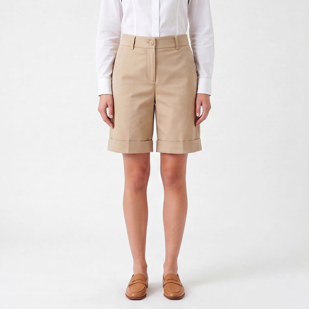 Noelle High-Waist Shorts