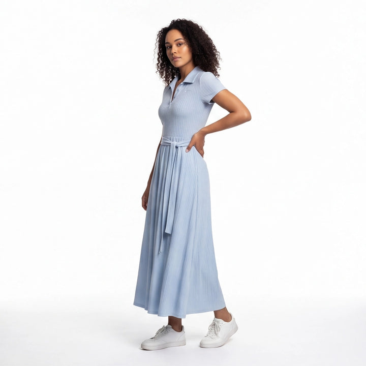 Light blue Julius Polo Midi Dress 4