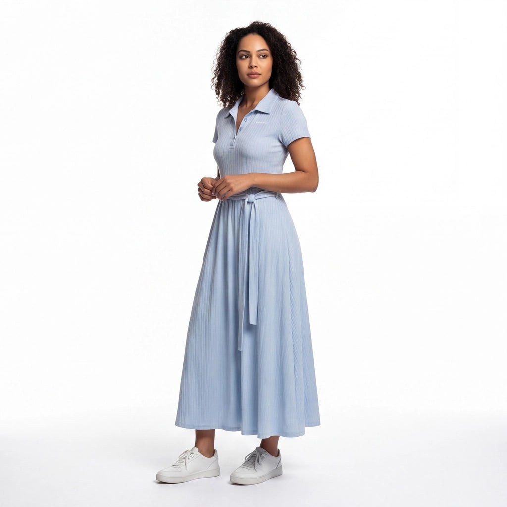 Light blue Julius Polo Midi Dress 3