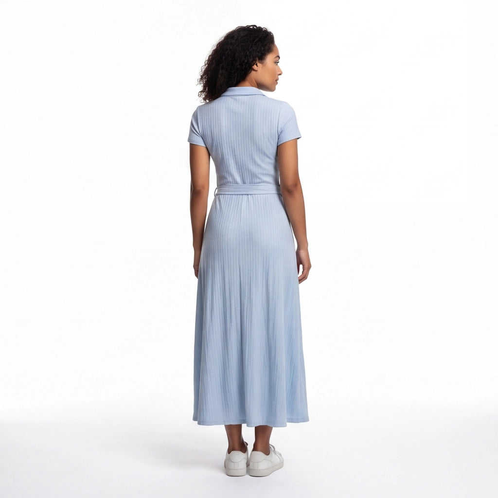 Light blue Julius Polo Midi Dress 5