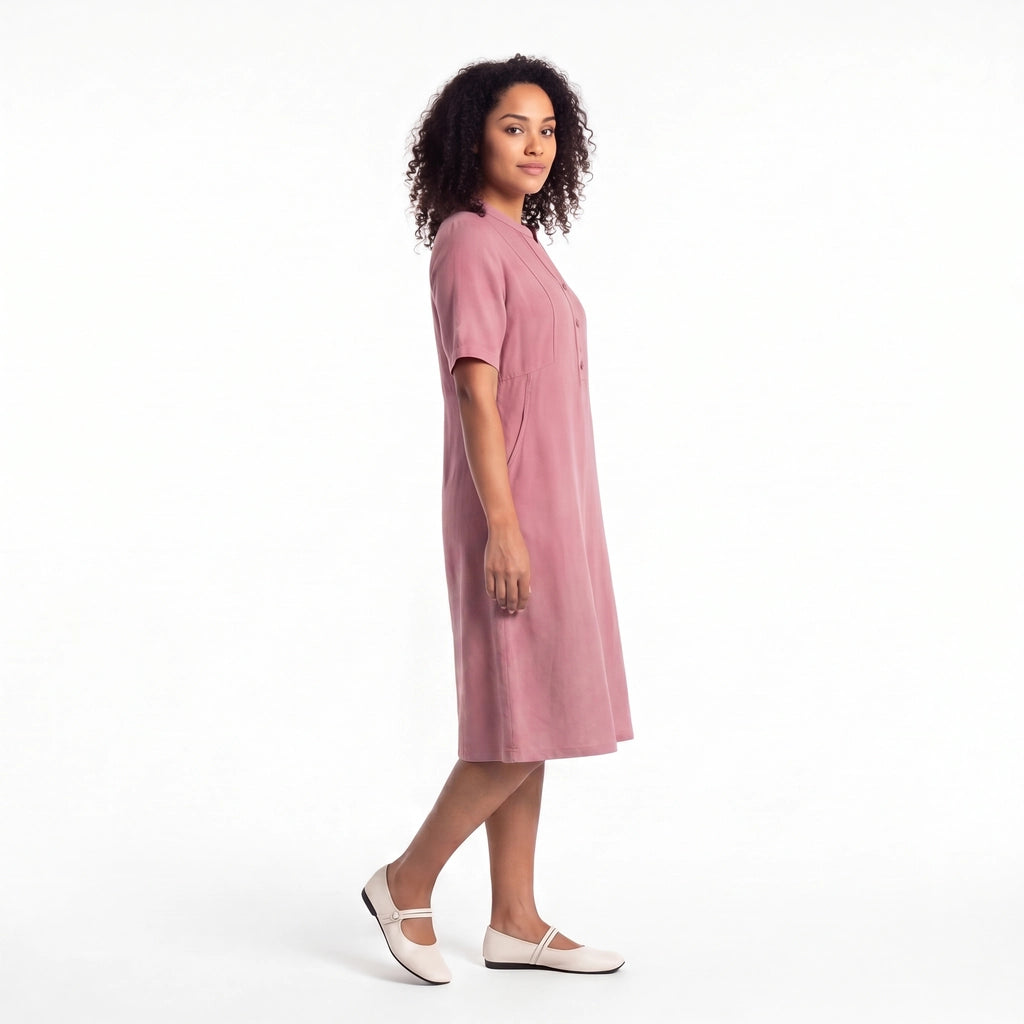Avery Cotton Midi Dress