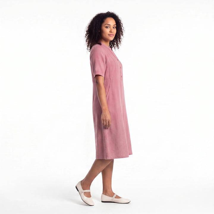 Avery Cotton Midi Dress