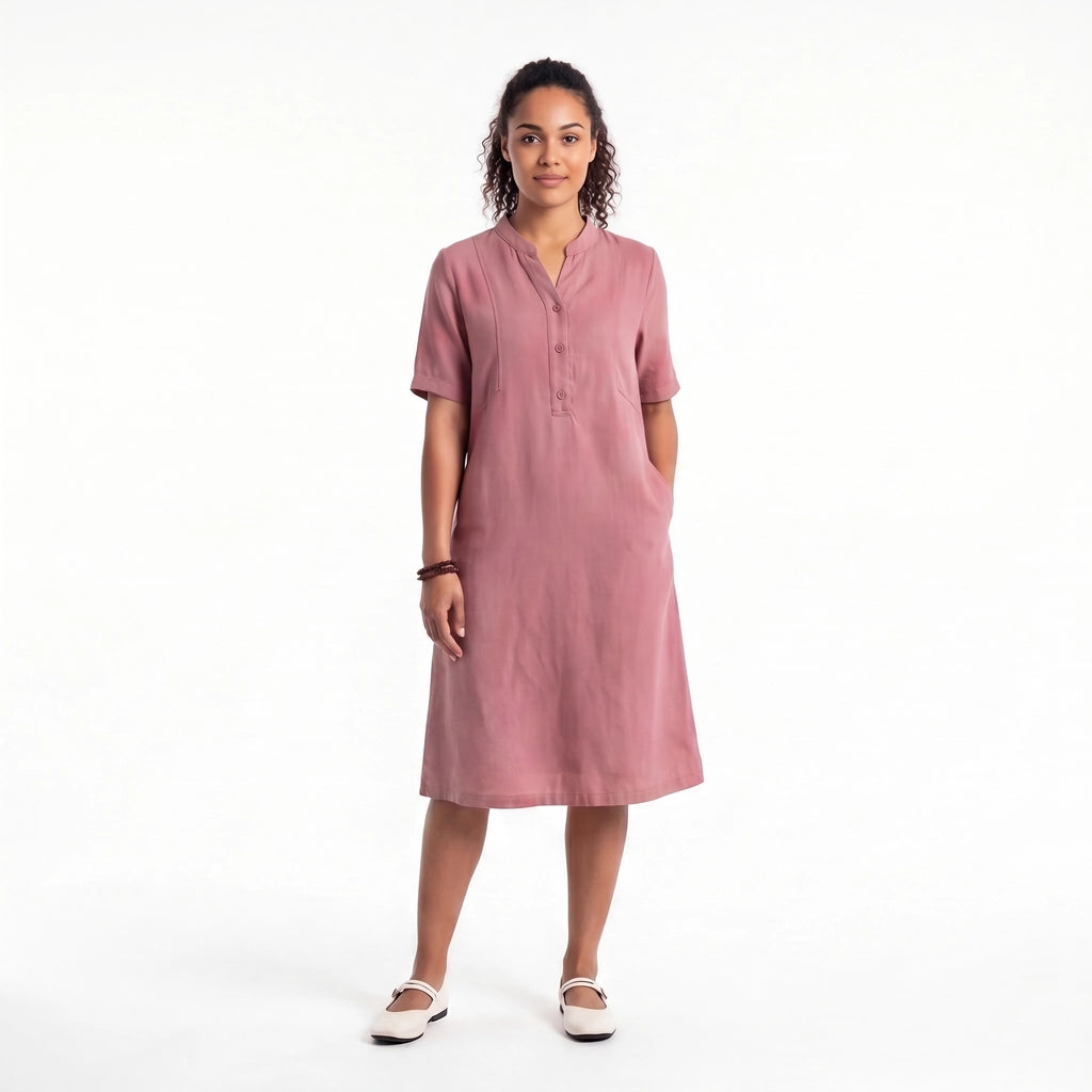 Avery Cotton Midi Dress