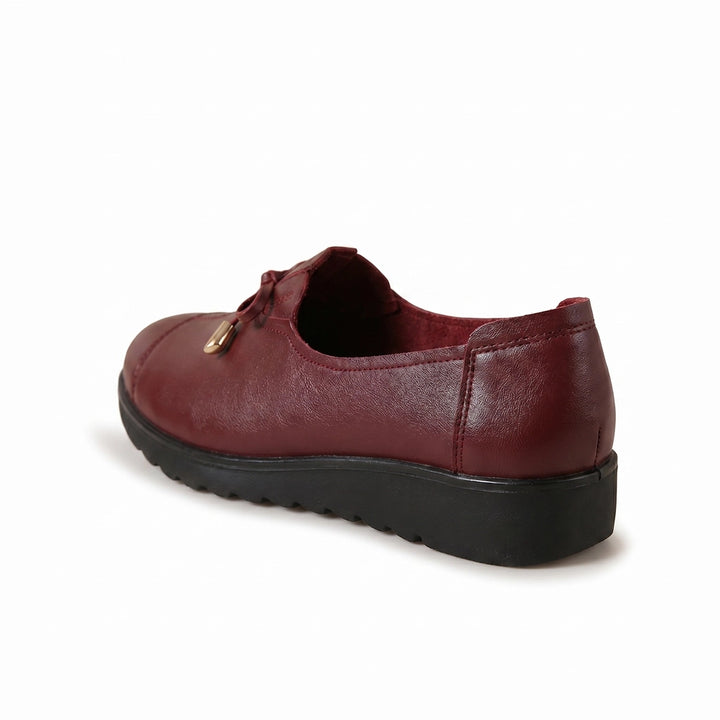 Burgundy Eliza Moore Slip-On Loafers 4