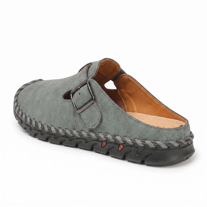 Green Avery Miller Woven Mules 3