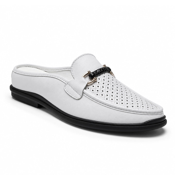 Cummings Leather Mule Loafers