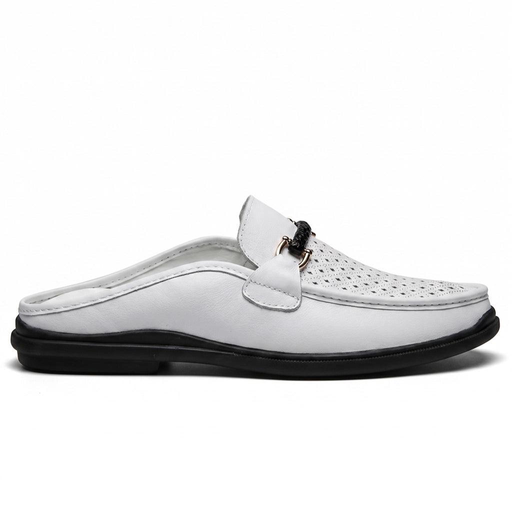 Cummings Leather Mule Loafers