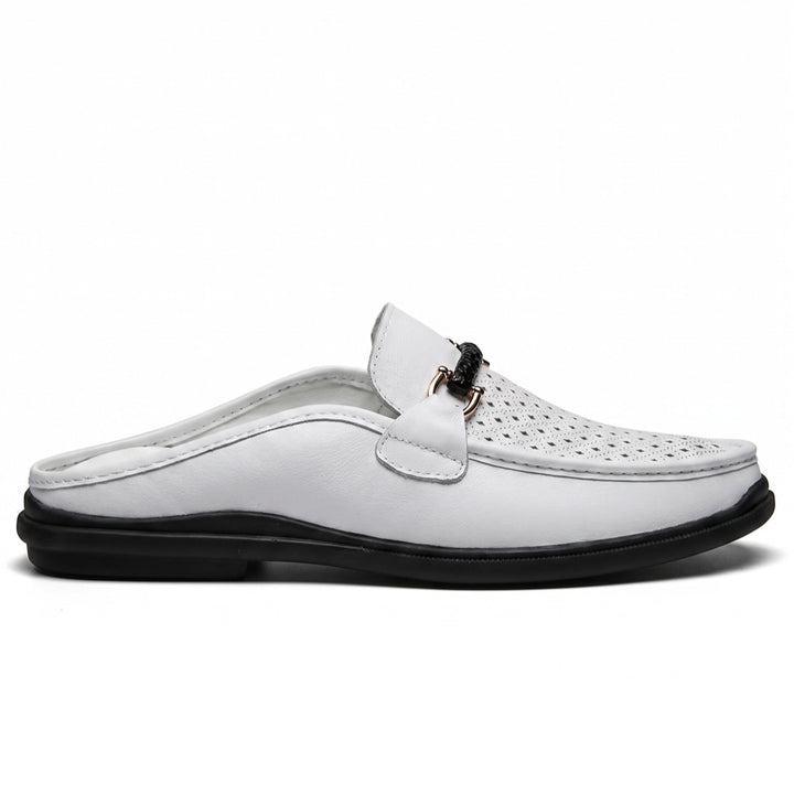 Cummings Leather Mule Loafers