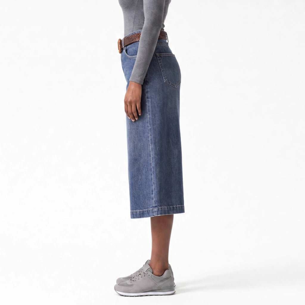 Hawthorne Cotton Denim Culottes