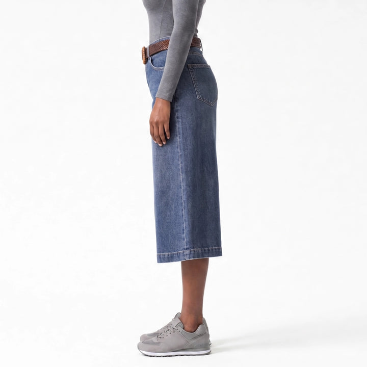 Hawthorne Cotton Denim Culottes