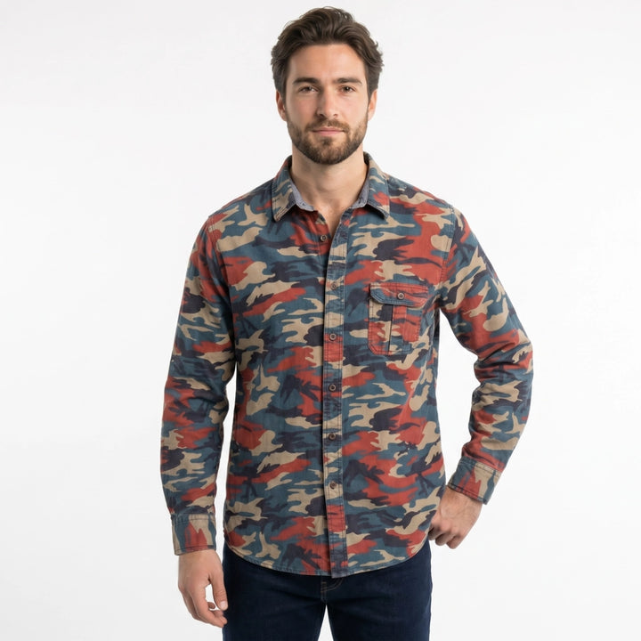 Hayes Camo Overshirt