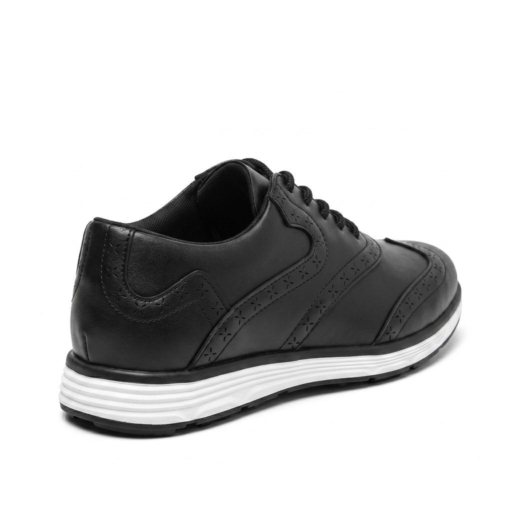 Black Gresham Spiked Golf Sneakers 4