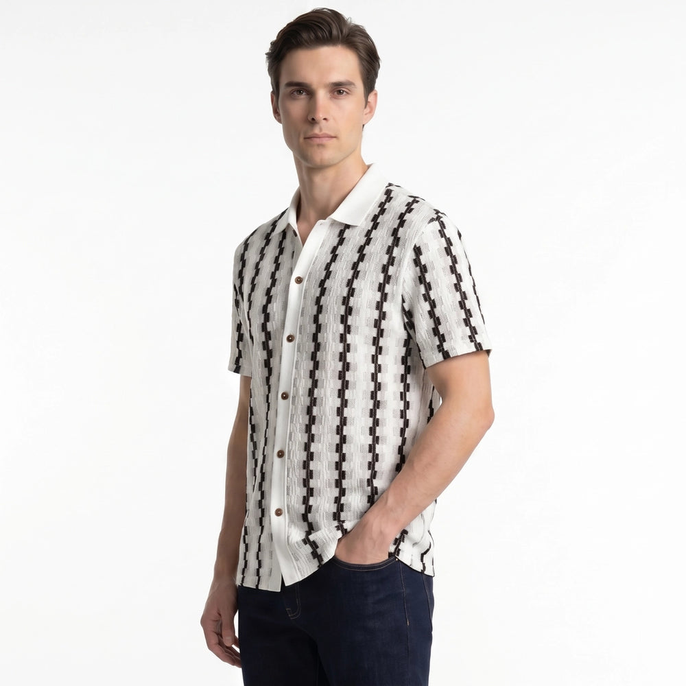 Finn Checkered Knit Shirt