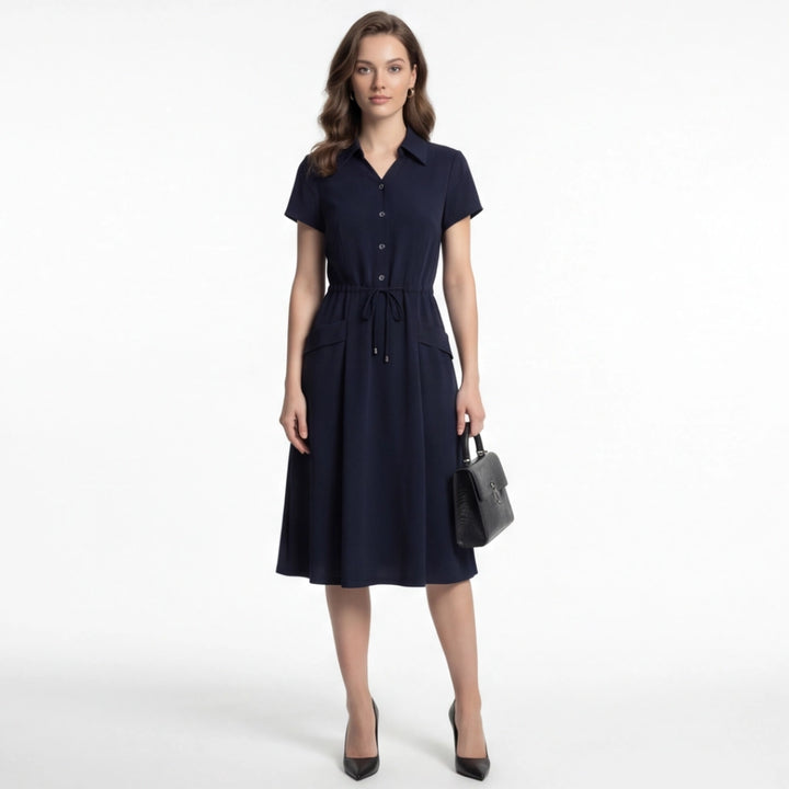 Kemp V-Neck Midi Dress