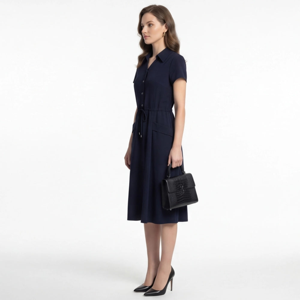Kemp V-Neck Midi Dress