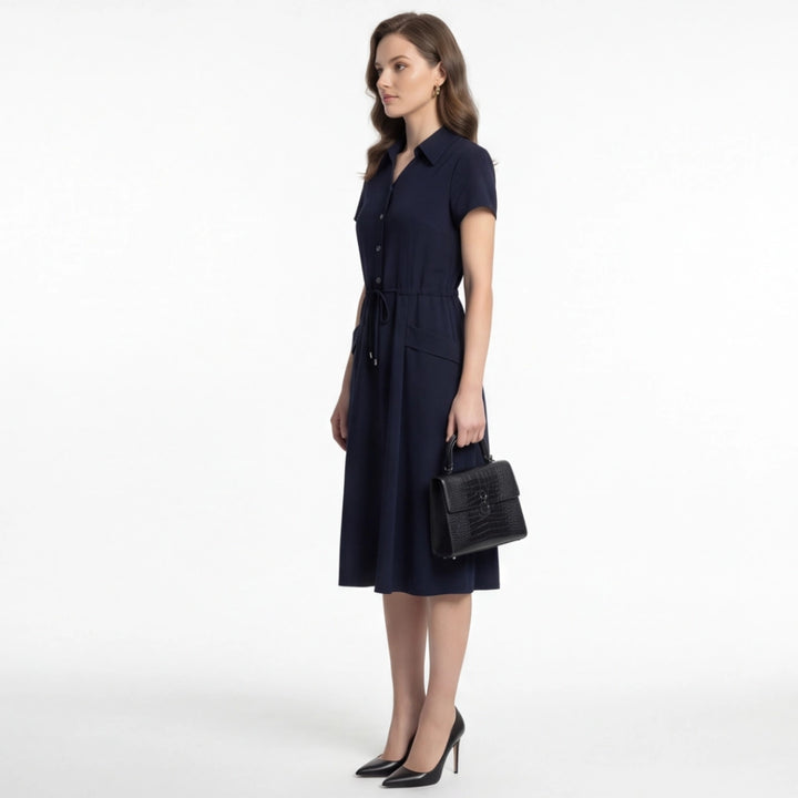Kemp V-Neck Midi Dress