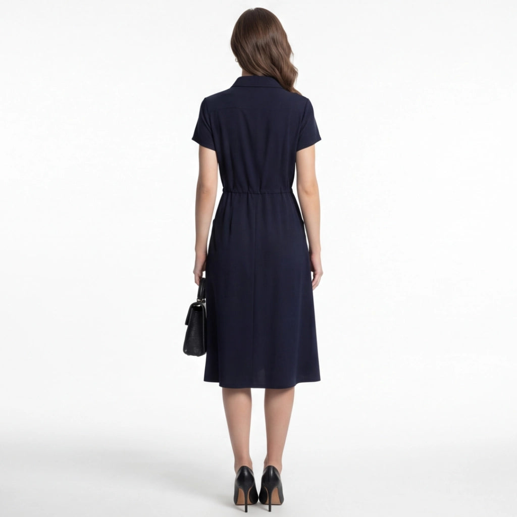 Kemp V-Neck Midi Dress